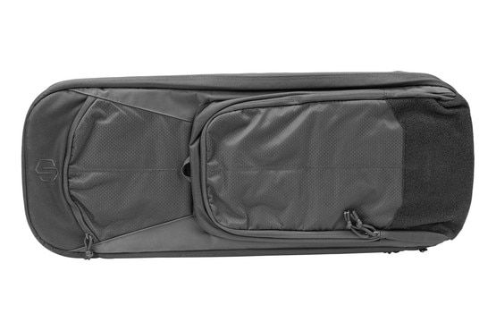 Savior Equipment 34" Specialist Covert Single Rifle Case has accessory pockets on the exterior.